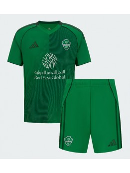 Al-Ahli Replika Hemmakläder Barn 2025-26 Kortärmad (+ byxor)